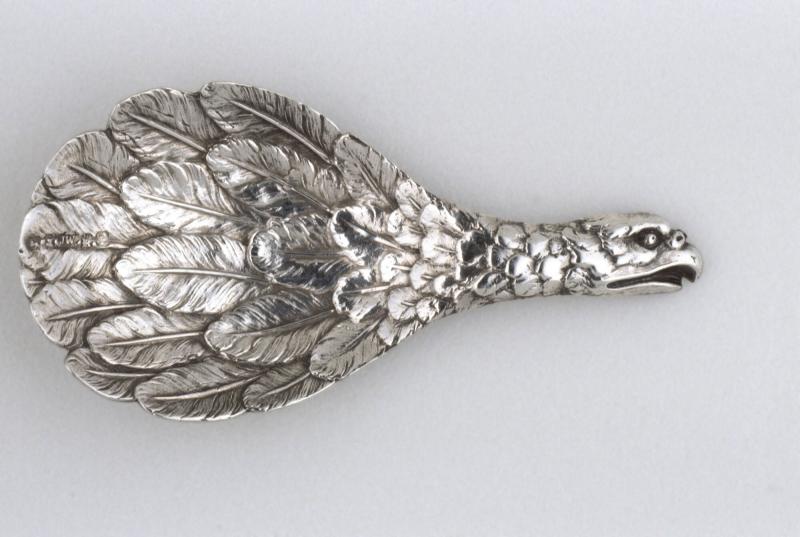 Caddy Spoon Eagle Wing Eagle Head Handle Works The Colonial