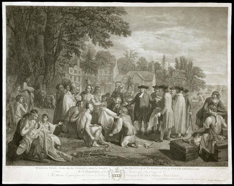 WILLIAM PENN S Treaty With The INDIANS When He Founded The PROVINCE