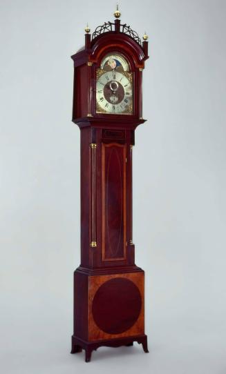 DS95-547. Tall-case clock. Post-conservation.