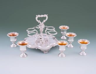 Egg Cup Frame with Egg Cups 1991-715,1-7