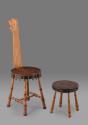 Banjo chair 1991.2000.4 and stool 2014.2000.1