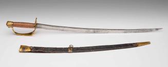 Saber and Scabbard 1977-275,A&B