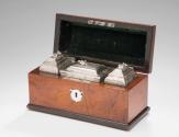 1937-153,1-4 Two Tea Caddies, Sugar Box, and Chest