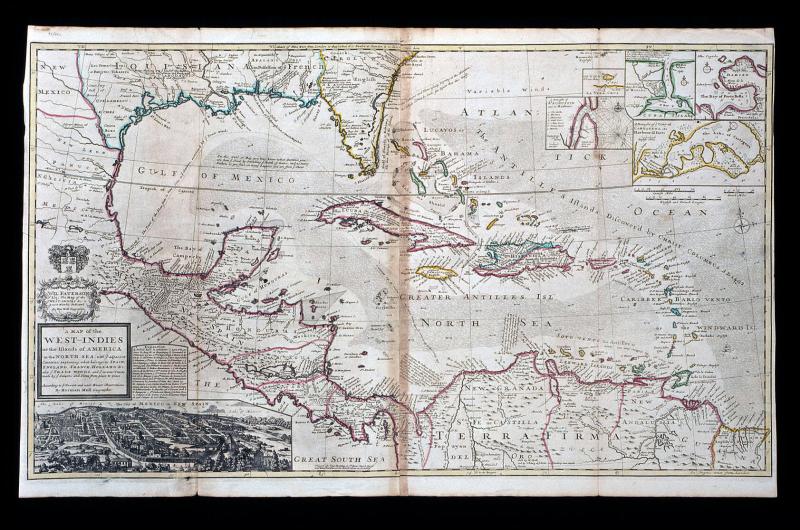 1711 - Fond de carte de l'Europe