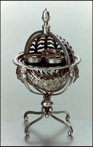 An American Silver 'Martelé' Terrapin Soup Tureen and Cover with