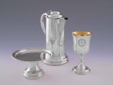 Chalice, Flagon, Paten 1991-808,2-3 and 1991-127