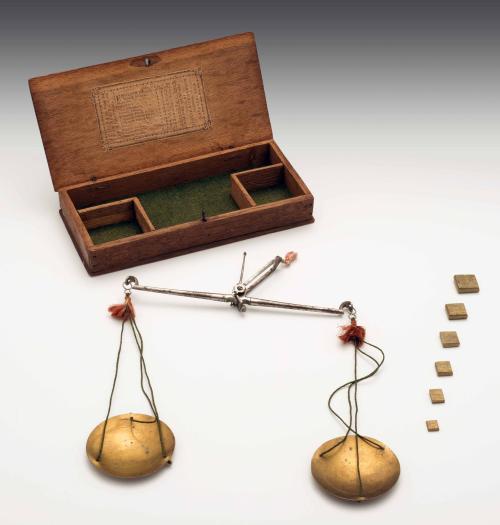 Boxed Coin Scale and Weight Set – Works – The Colonial Williamsburg  Foundation