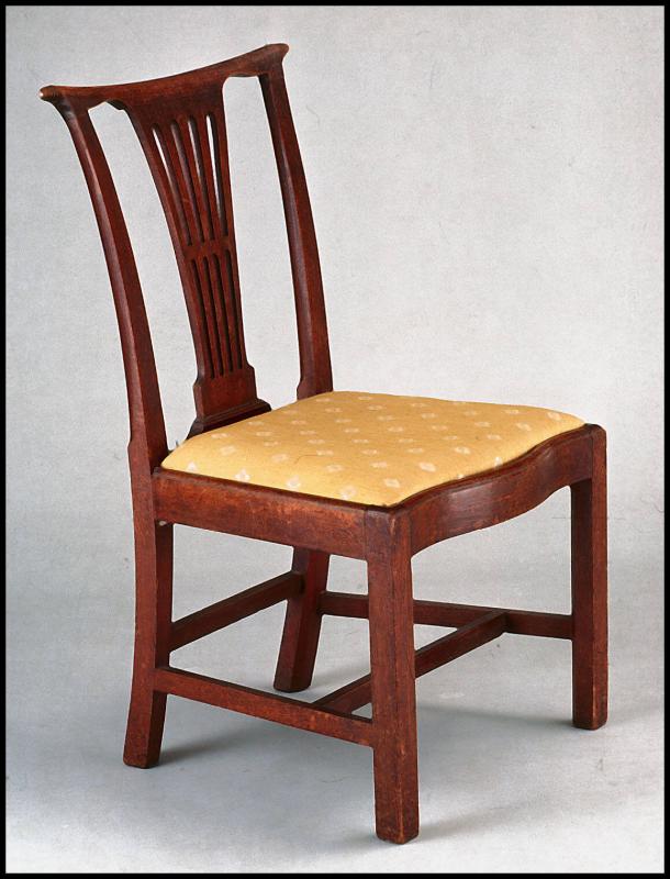 Side chair, splat-back – Works – The Colonial Williamsburg Foundation