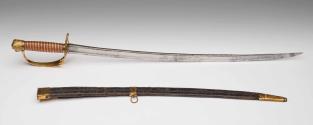 Saber and Scabbard 1977-275,A&B
