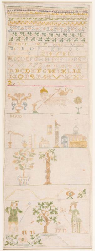 Sampler By Unknown Maker Works The Colonial Williamsburg Foundation