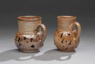 Carved Mugs 1958-530 and 1958-529