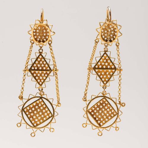 2015-265,1-2, Earrings