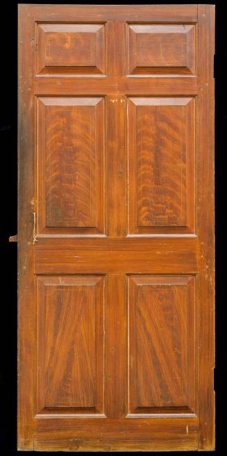 Faux-grained interior door from the Cogar Shop