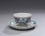 1975-144,2A&B, Cup and Saucer