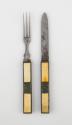 2009-158,1&2, Travelling Fork and Knife Set