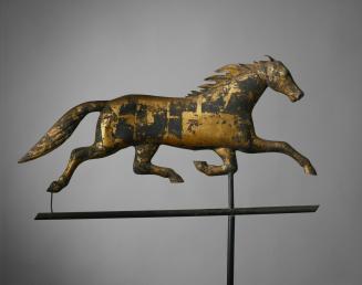 Weathervane: Trotting Horse and Sulky – Works – The Colonial Williamsburg  Foundation