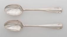 2021-79,1&2, Pair of Teaspoons