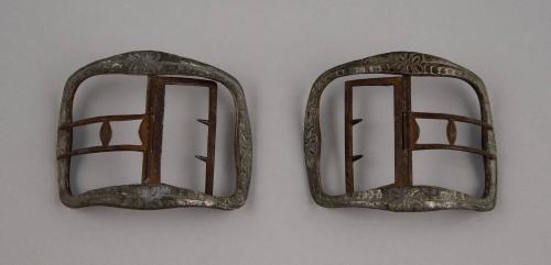 1995-169,1&2, Shoe Buckles