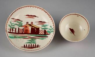 1975-108,a&b, Teabowl and Saucer