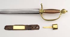 2024-204,A&B, Regimental Sword and Partial Scabbard