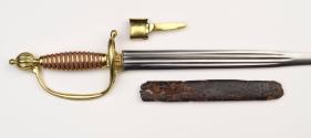 2024-204,A&B, Regimental Sword and Partial Scabbard