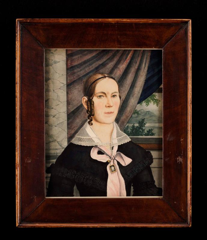 Portrait of Mrs. Briggs – Works – The Colonial Williamsburg Foundation