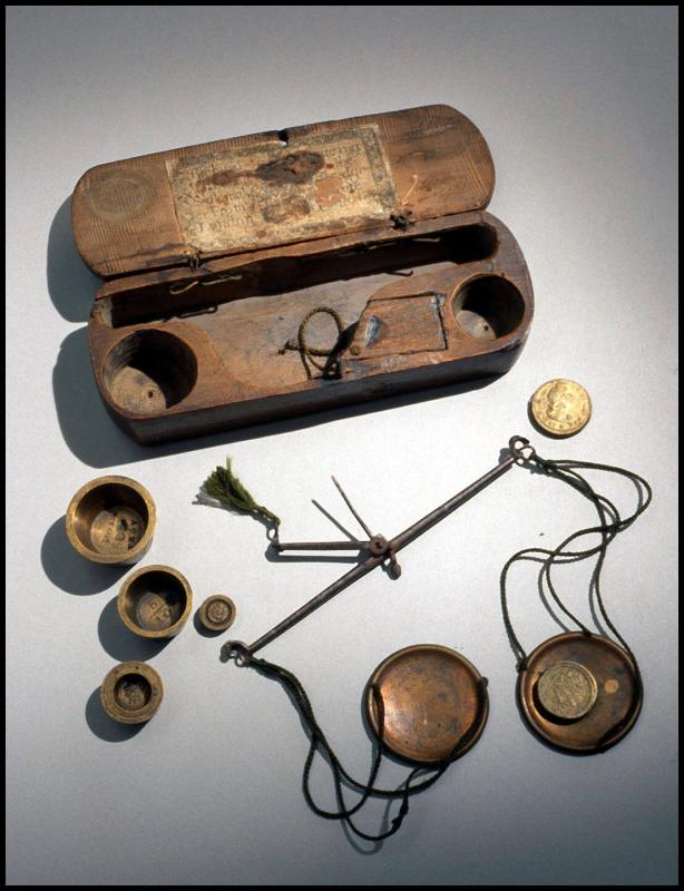 Boxed Coin Scale and Weight Set – Works – The Colonial Williamsburg  Foundation